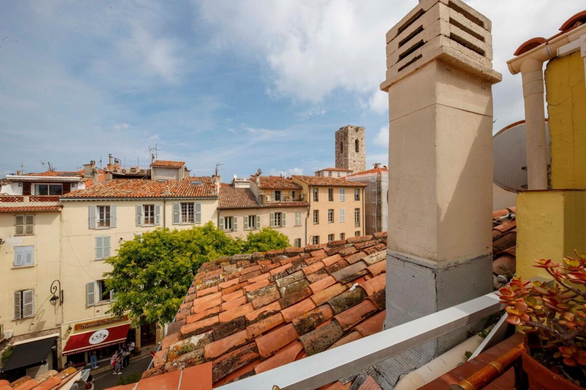 Apartamento 06M - Old Antibes Beautiful Duplex Terrace With Sea View Exterior foto