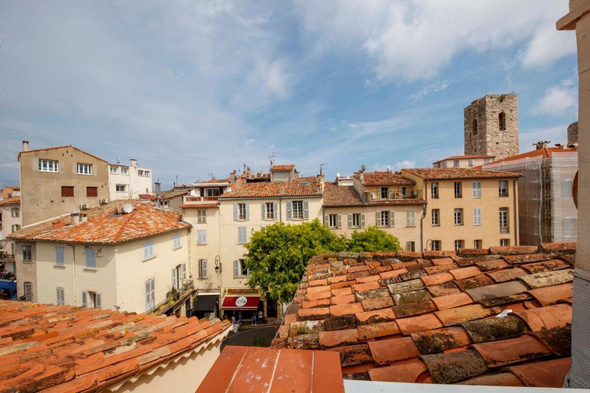 Apartamento 06M - Old Antibes Beautiful Duplex Terrace With Sea View Exterior foto