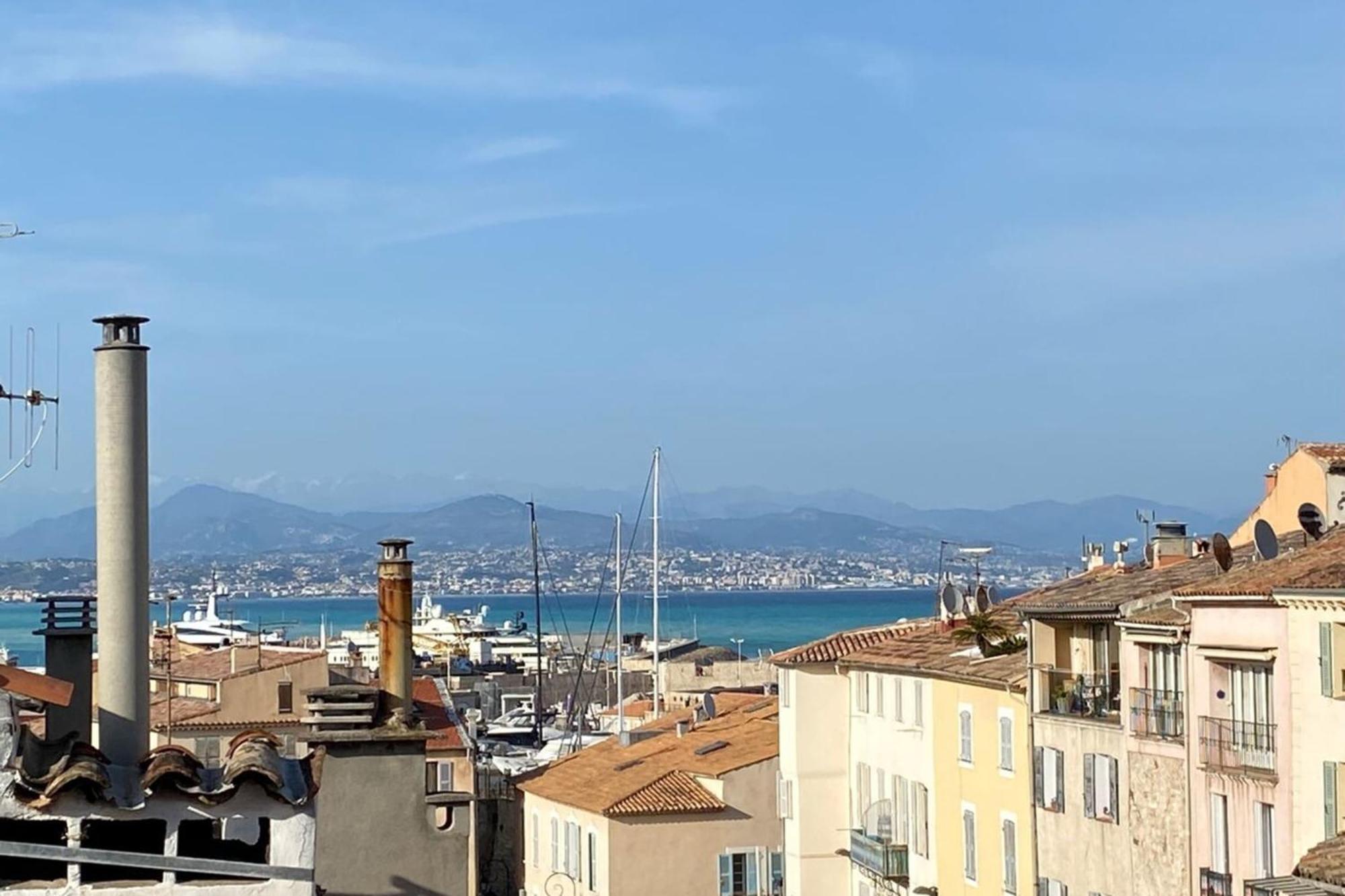 Apartamento 06M - Old Antibes Beautiful Duplex Terrace With Sea View Exterior foto