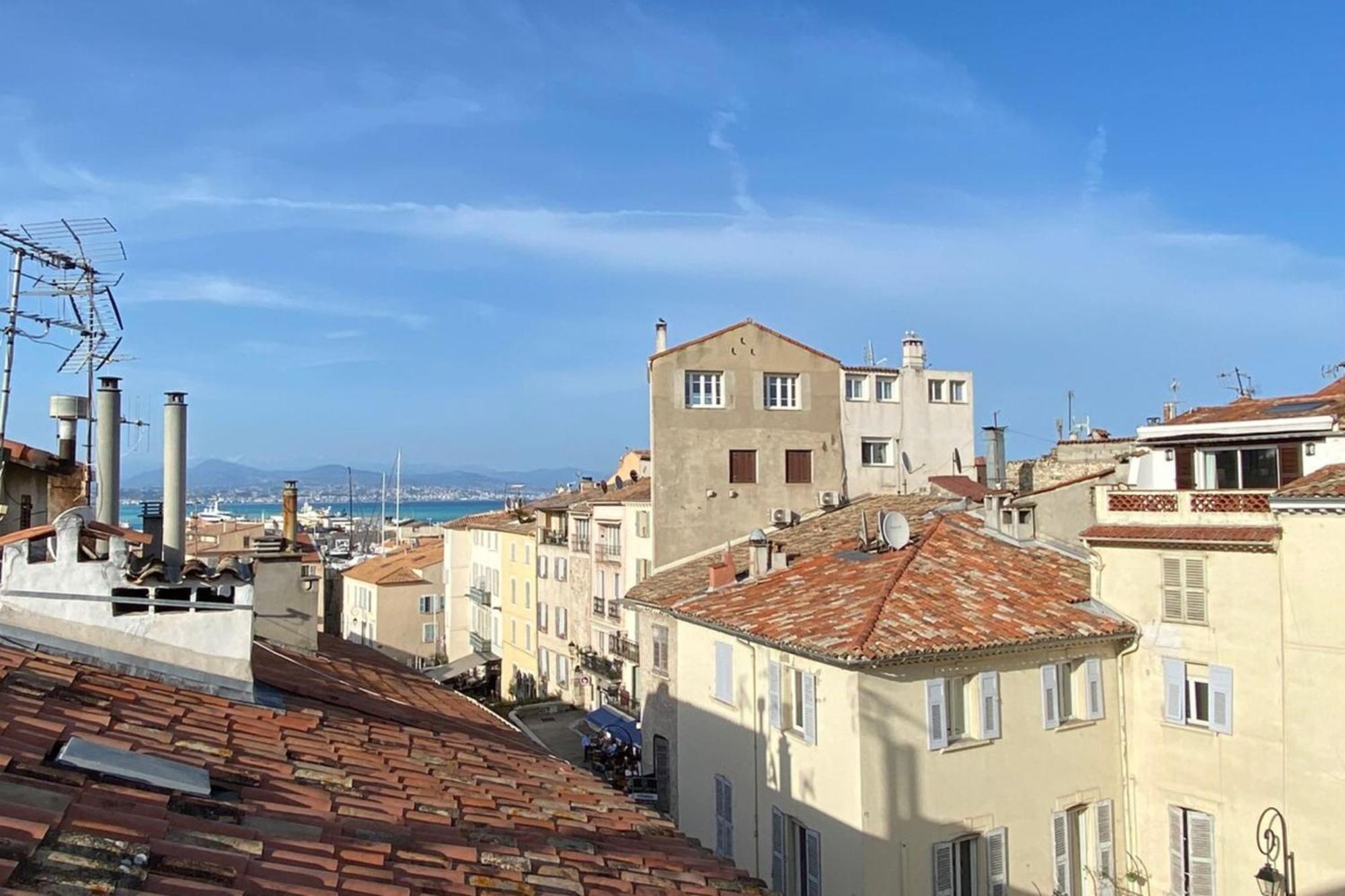 Apartamento 06M - Old Antibes Beautiful Duplex Terrace With Sea View Exterior foto