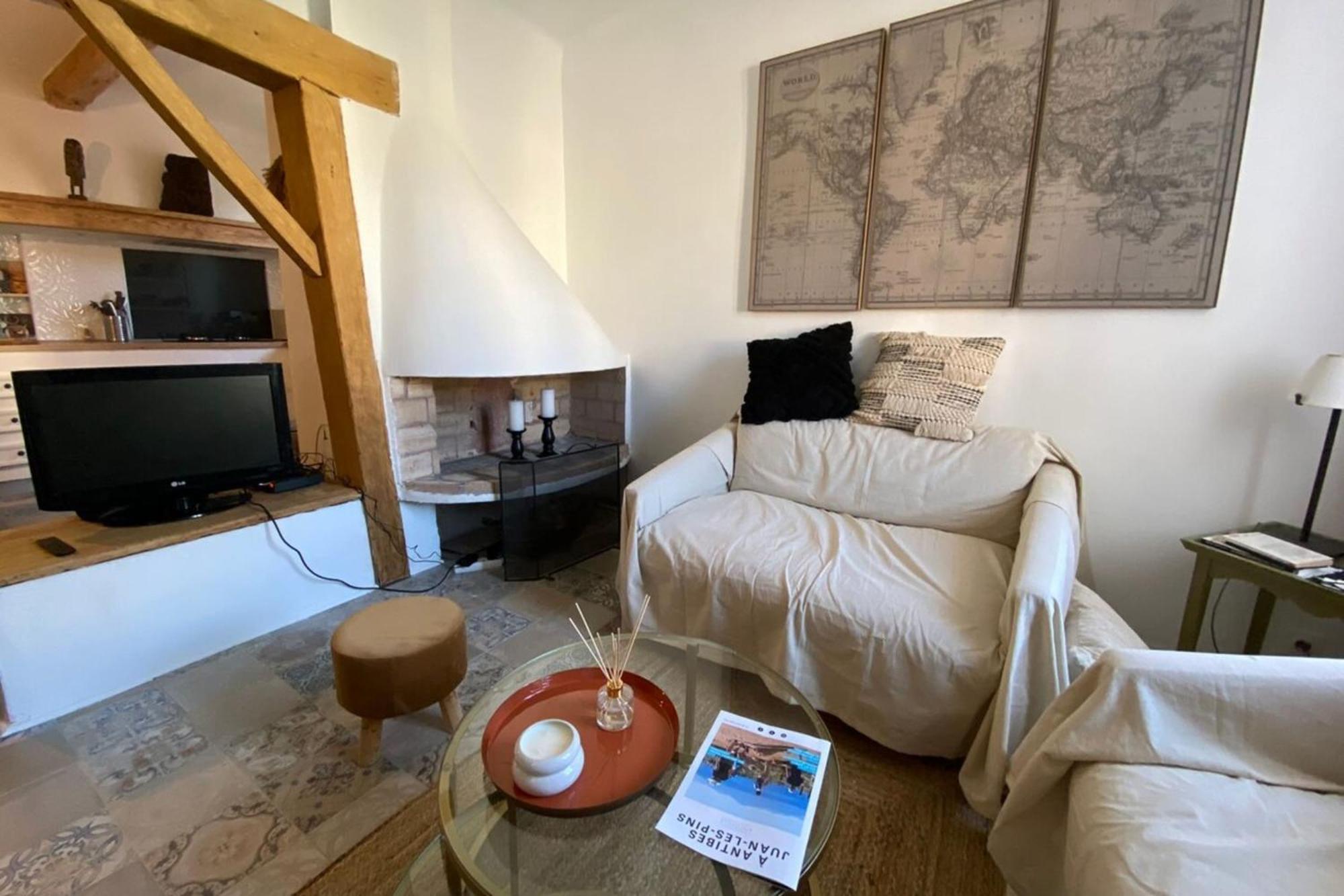 Apartamento 06M - Old Antibes Beautiful Duplex Terrace With Sea View Exterior foto