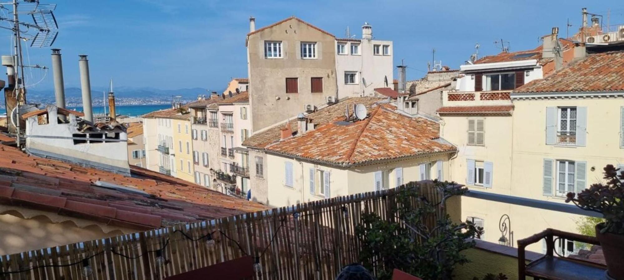 Apartamento 06M - Old Antibes Beautiful Duplex Terrace With Sea View Exterior foto