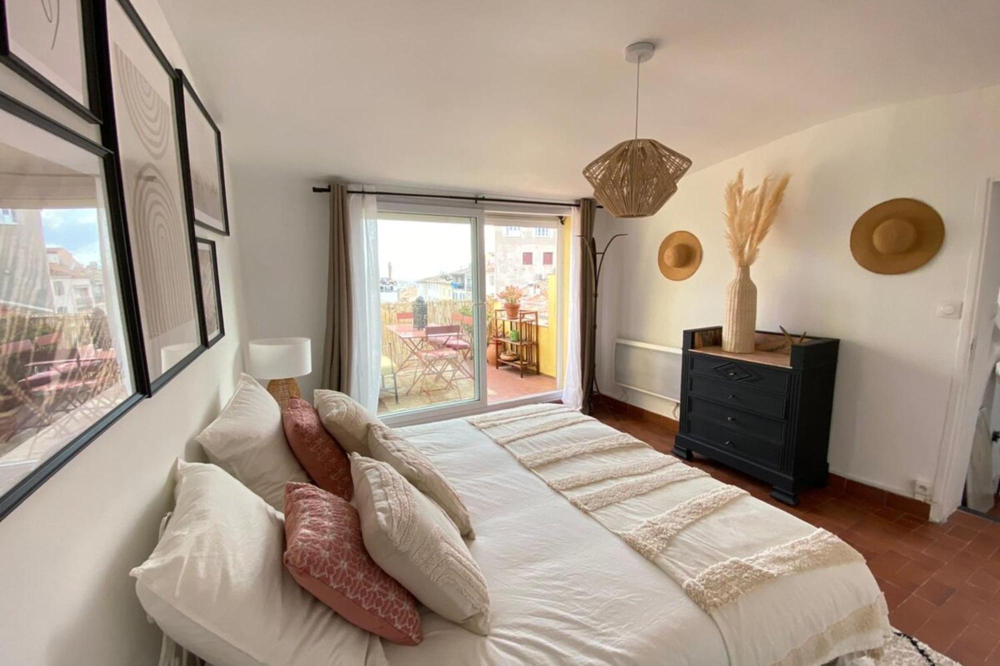 Apartamento 06M - Old Antibes Beautiful Duplex Terrace With Sea View Exterior foto