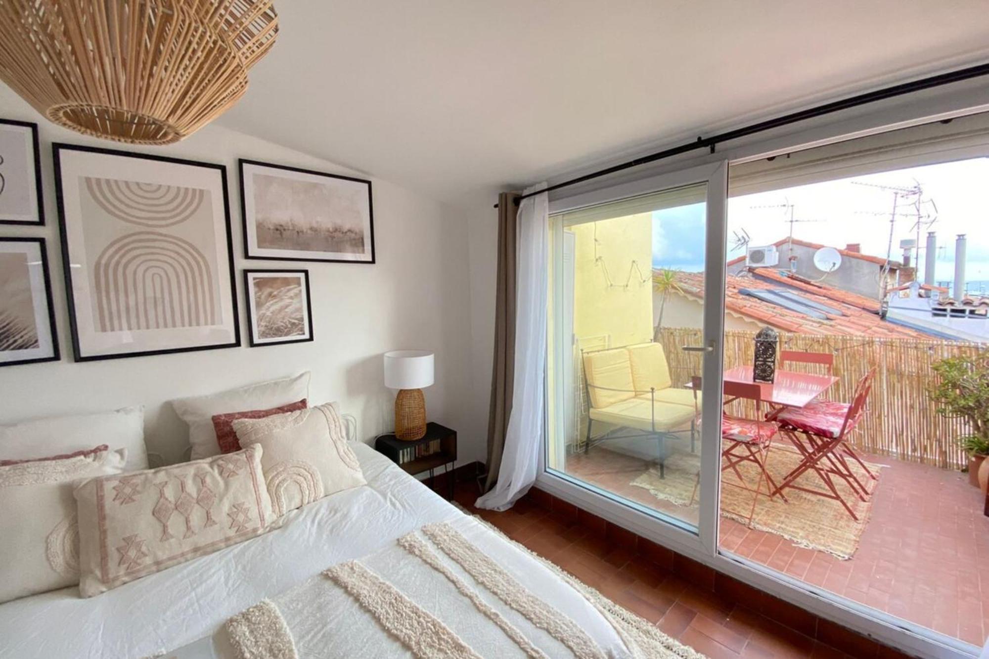 Apartamento 06M - Old Antibes Beautiful Duplex Terrace With Sea View Exterior foto