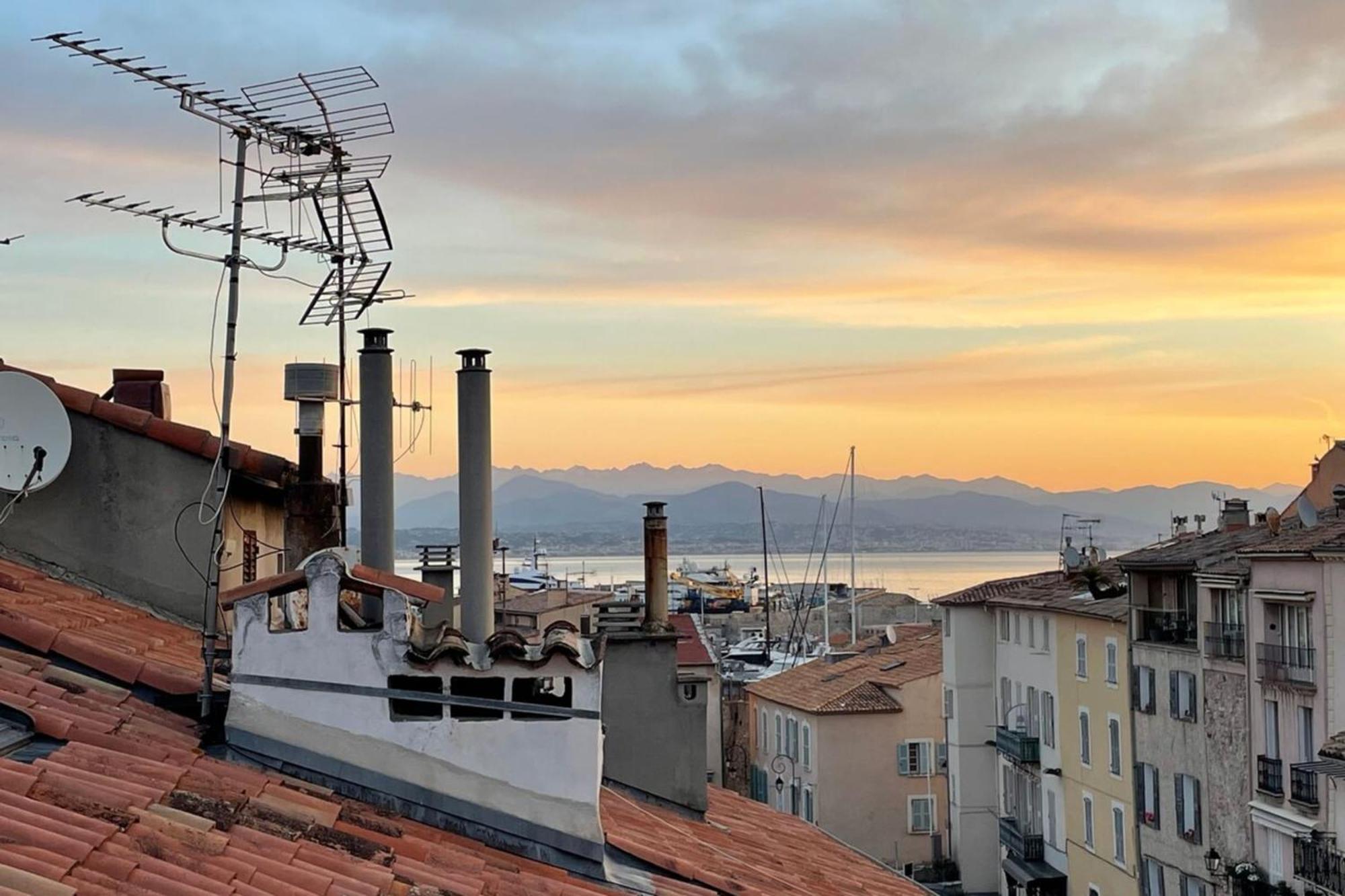 Apartamento 06M - Old Antibes Beautiful Duplex Terrace With Sea View Exterior foto