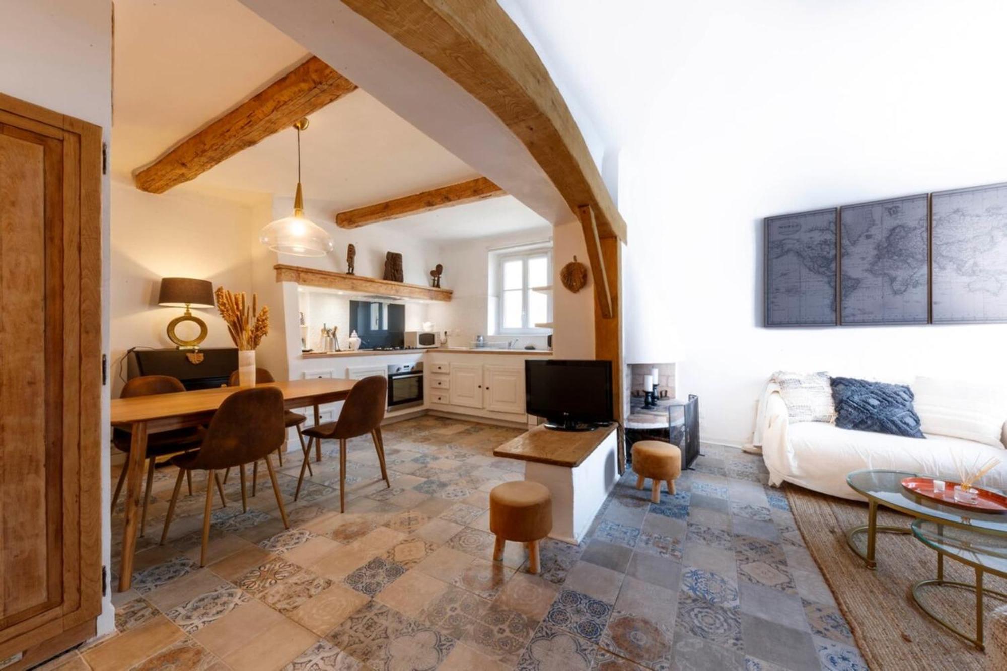 Apartamento 06M - Old Antibes Beautiful Duplex Terrace With Sea View Exterior foto