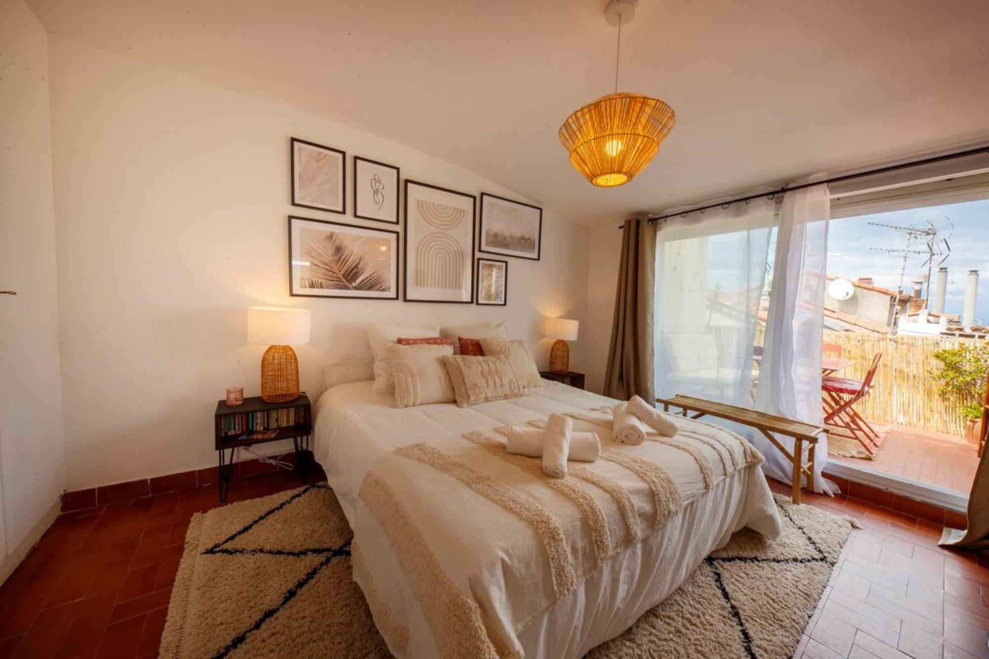 Apartamento 06M - Old Antibes Beautiful Duplex Terrace With Sea View Exterior foto