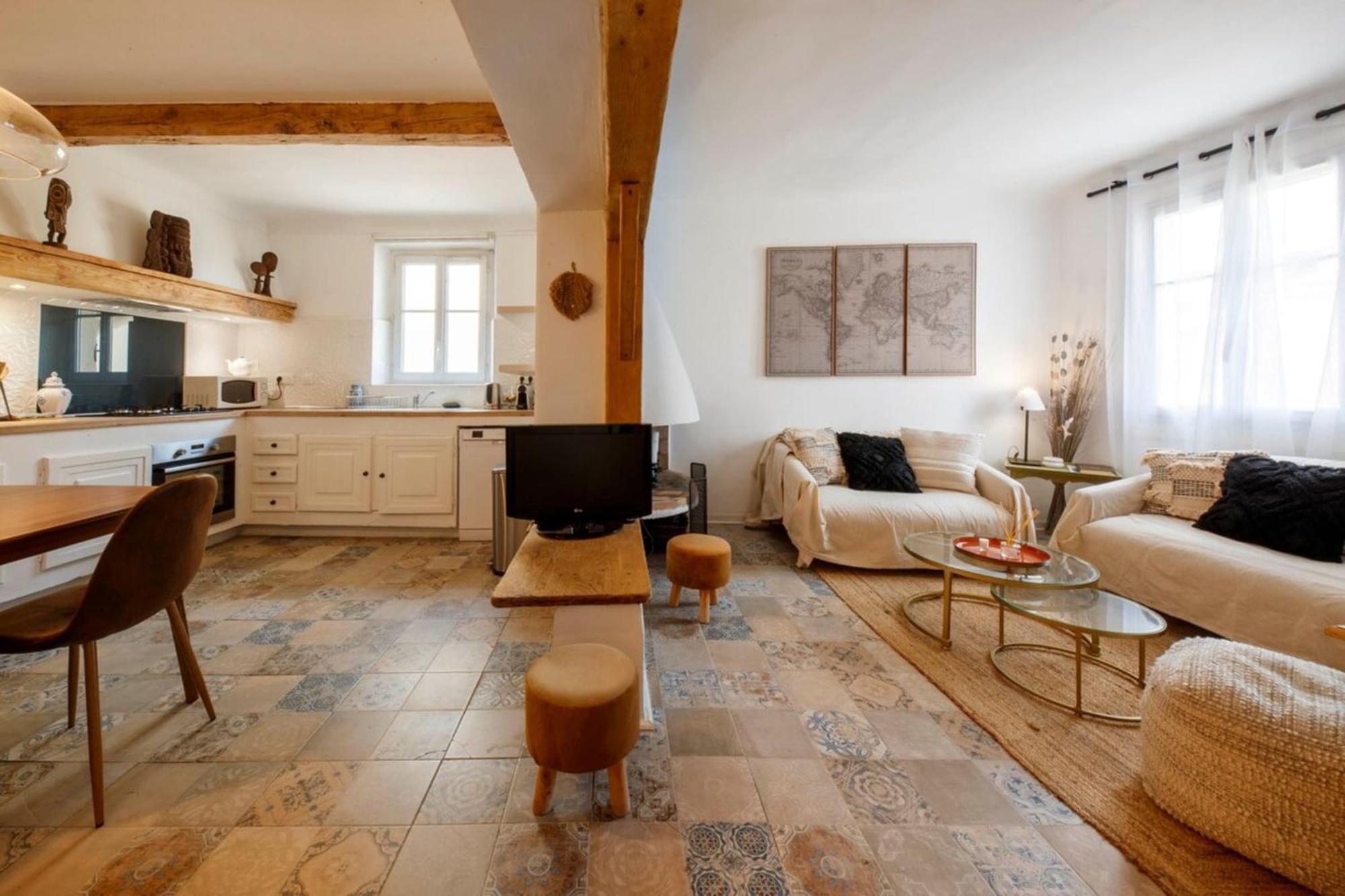 Apartamento 06M - Old Antibes Beautiful Duplex Terrace With Sea View Exterior foto